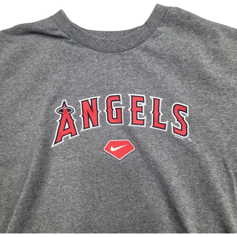 Los Angeles Angels Nike Team Gray T-Shirt Men's‎ Medium Short Sleeve